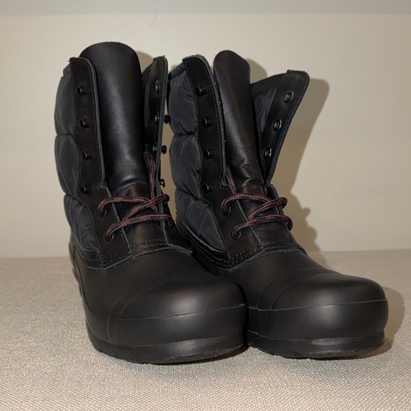 Hunter Original Insulated Lace-Up Snow Boots – Black – Never Worn Size 7 - Picture 6 of 9